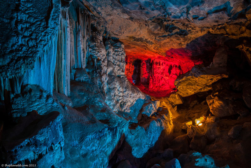 南アフリカの洞窟