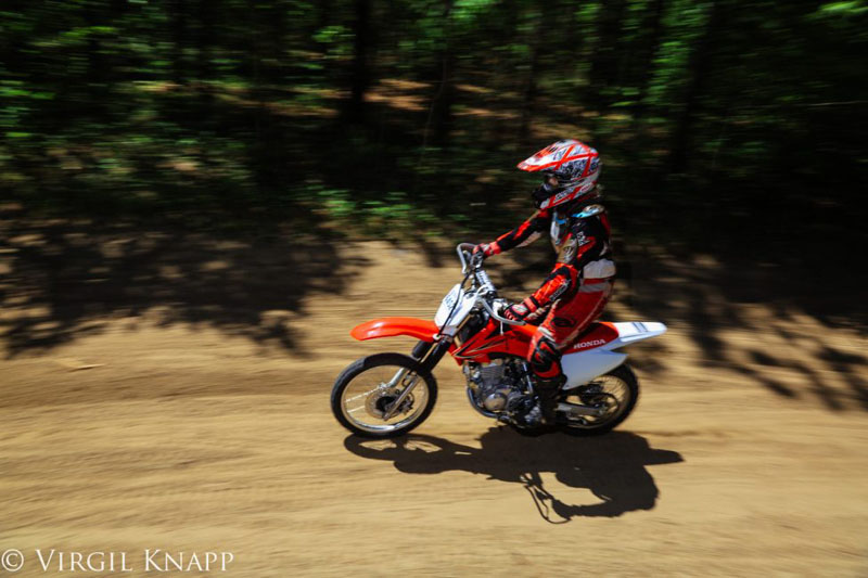 ガナラスカの森にあるダートサイクリングトレイル