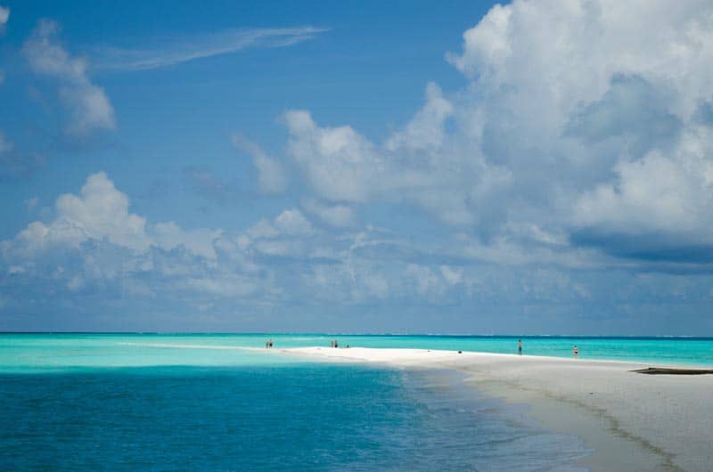 モルディブでのスキューバダイビング