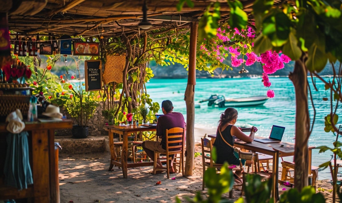 2025年に最もクールなリモートワーク旅行プログラム（国際的な仕事 +旅行用）