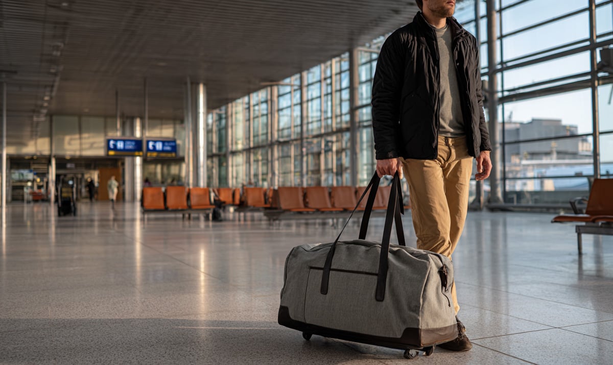 ホイール付きの7つの驚くほどクールな旅行ダッフルバッグ（2025ガイド）