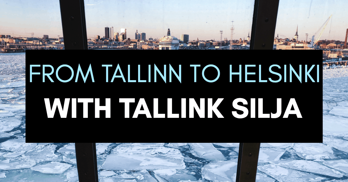 タリンからヘルシンキフェリー：タリンクのメガスターでバルト海を巡航する