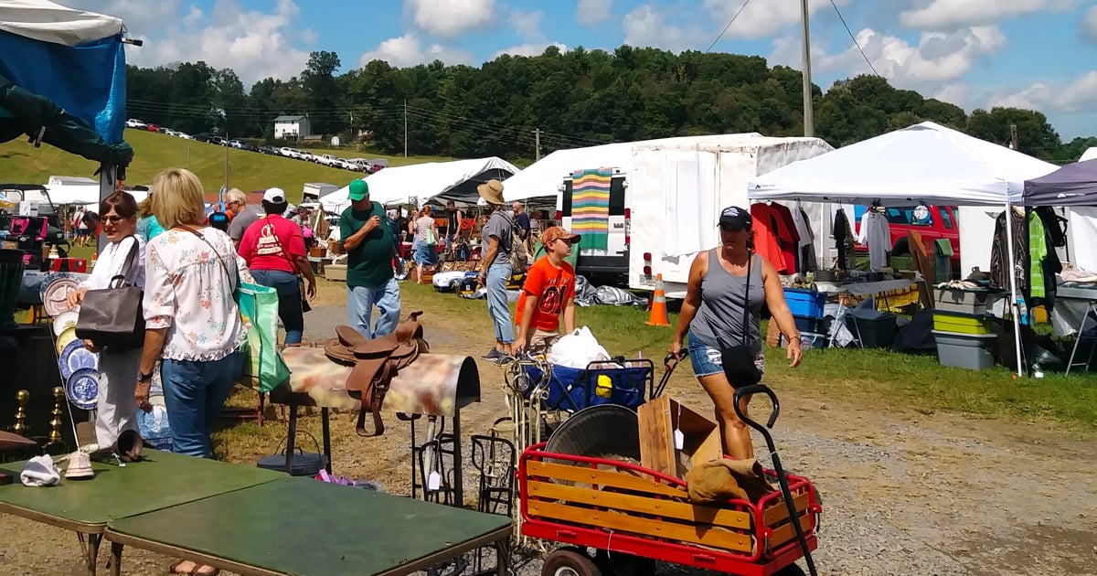 バージニア州の巨大なフリーマーケットは、30ドルが買うことができるものを再考させるでしょう