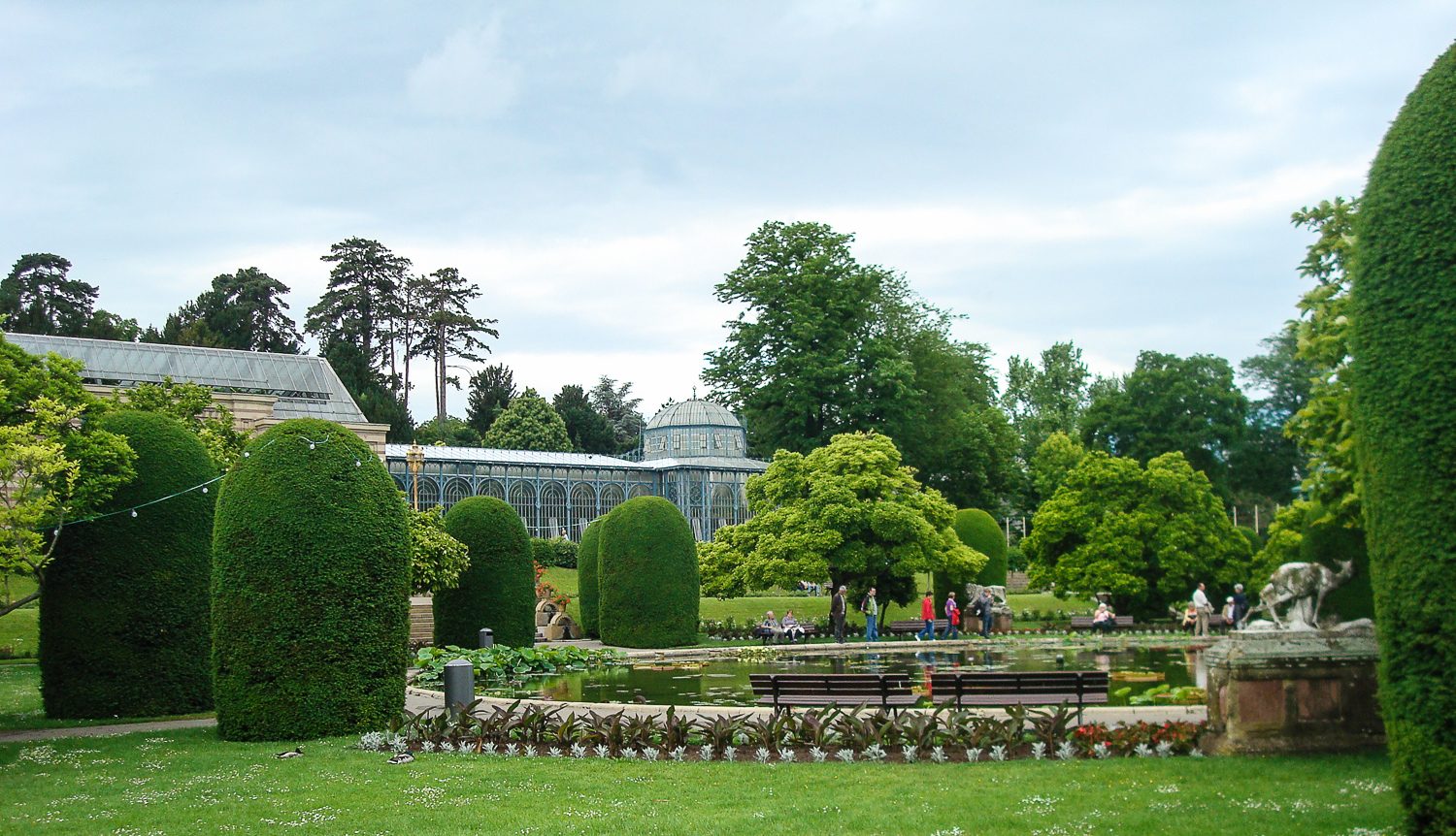 シュトゥットガルトのウィルヘルマ動物園に行く