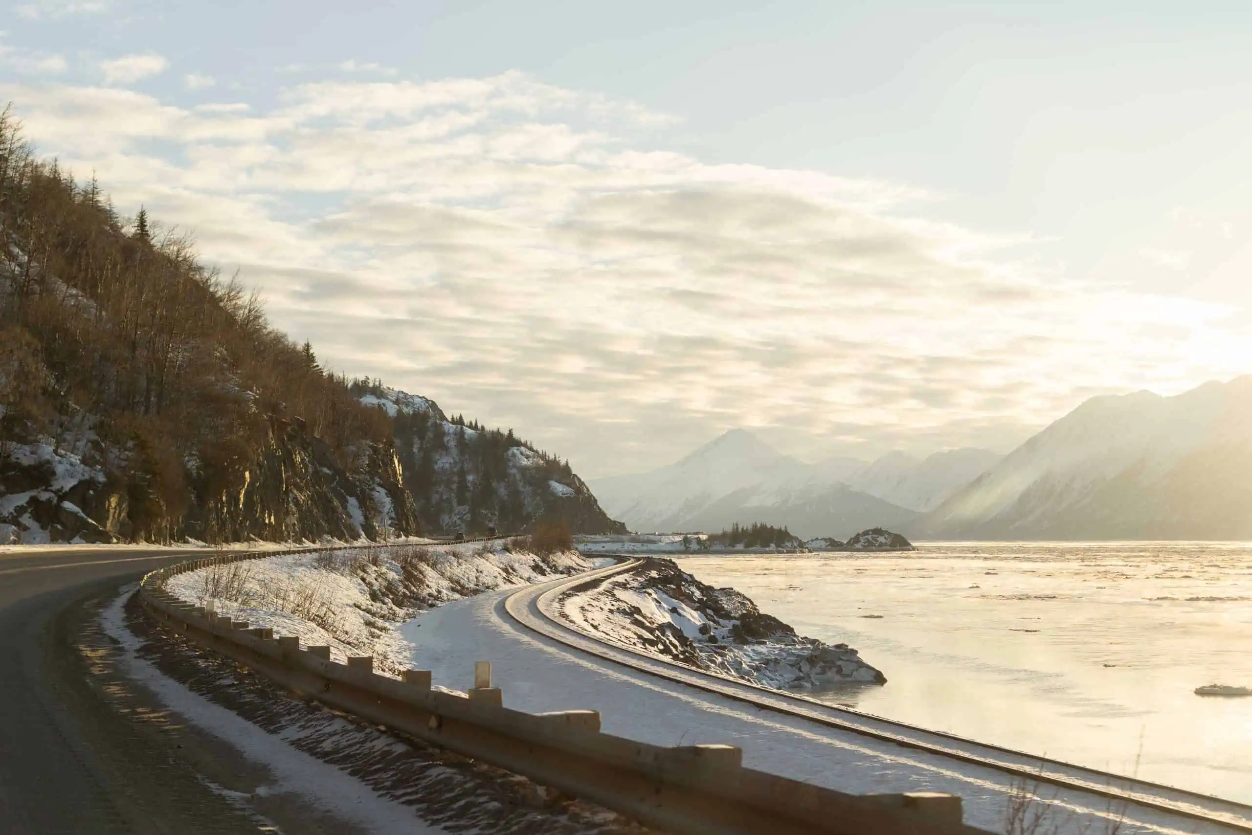 17アラスカ州アンカレッジでの信じられないほどの冬の活動