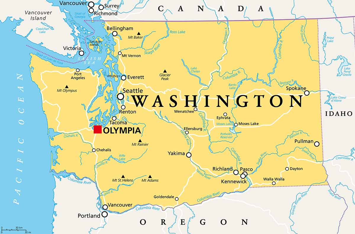 ポストカードから飛び出してきたようなワシントンの町 20 選!