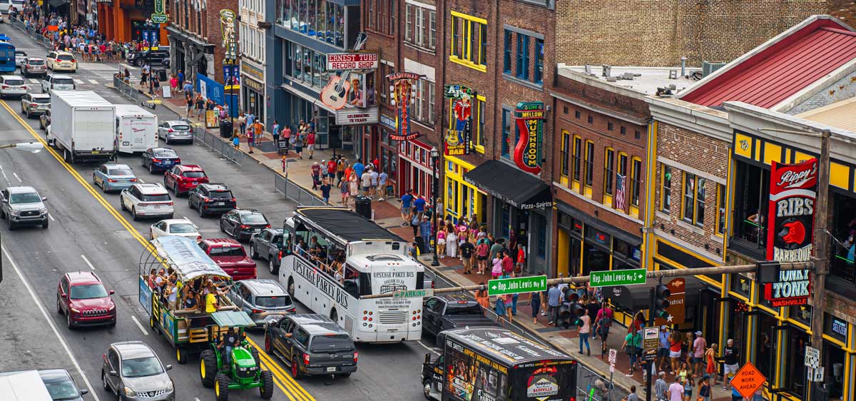 ナッシュビルを回る(地元の交通ガイド)