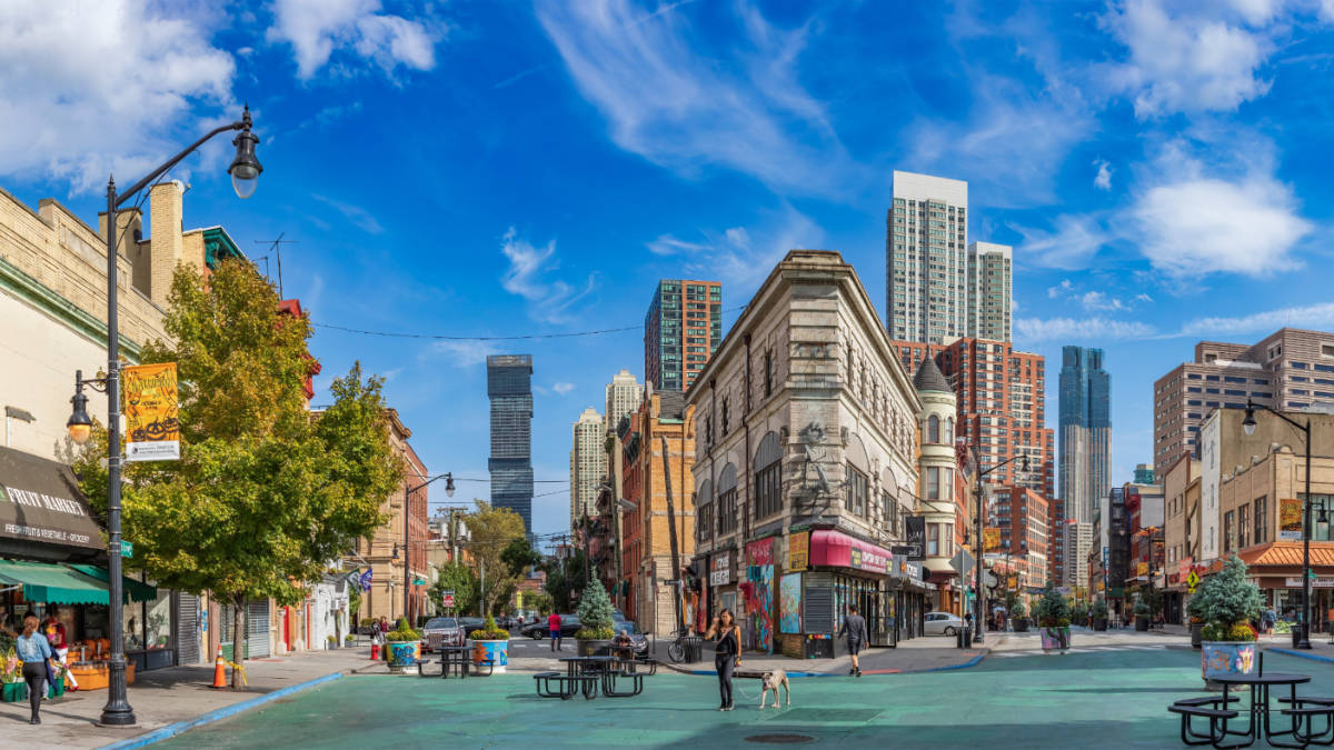 ジャージーシティのどこに滞在するか（最高の場所とエリア）