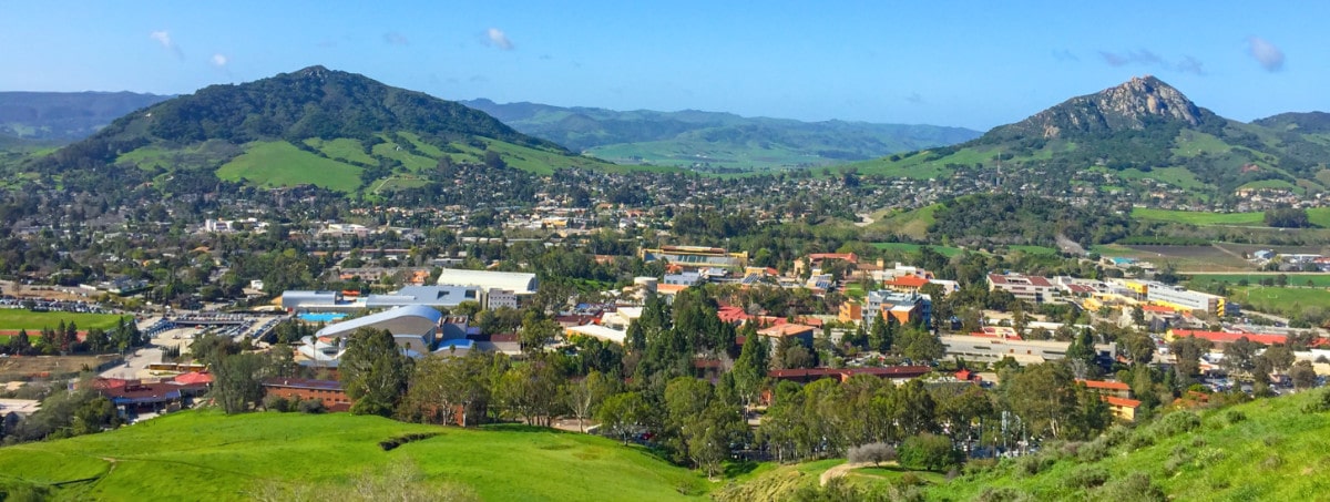 サンルイスオビスポに滞在する場所（地元の地域）