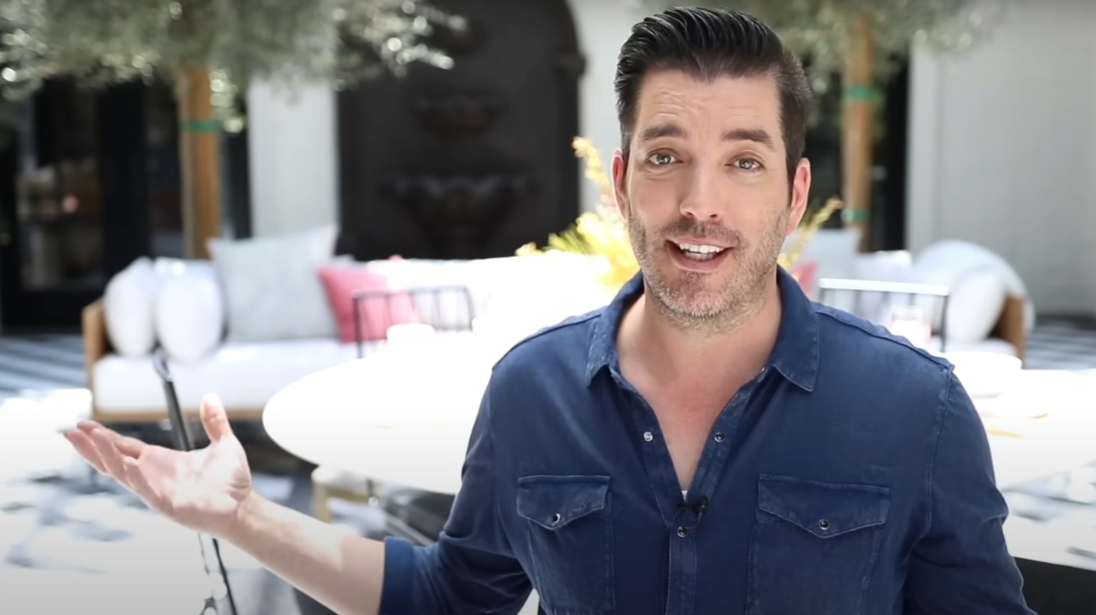 HGTVのJonathan Scottのこのタイルのアイデアを使用して、屋外のキッチンにスタイルを追加します