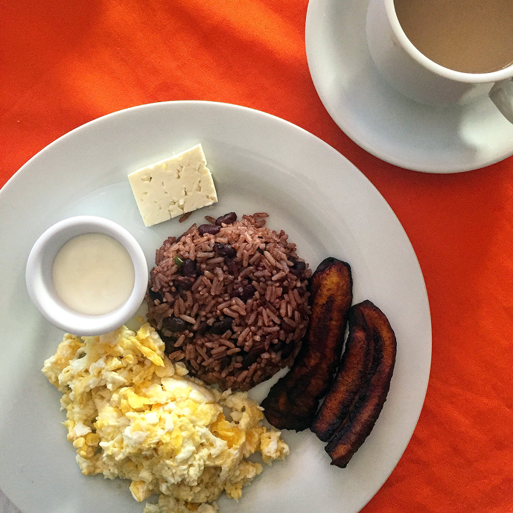 A Typical Nica Breakfast in Nicaragua