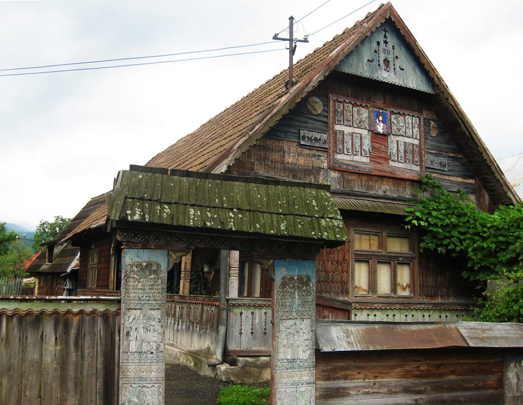 Stan Ioan Patras' House in Sapanta, Romania