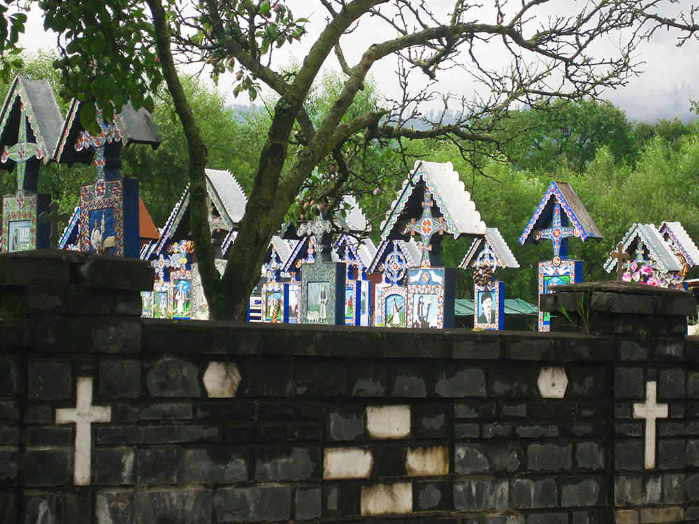 The Merry Cemetery in Sapanta, Romania