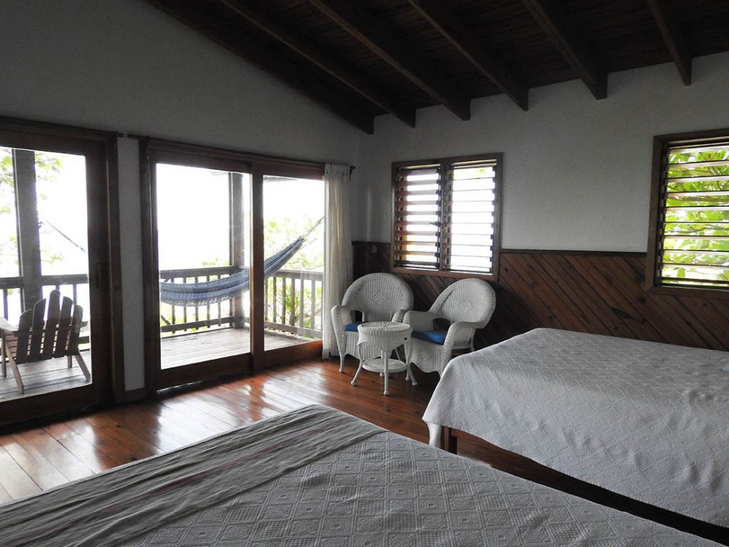 Sitting Areas in Cocolobo Roatan Hotel Guestrooms