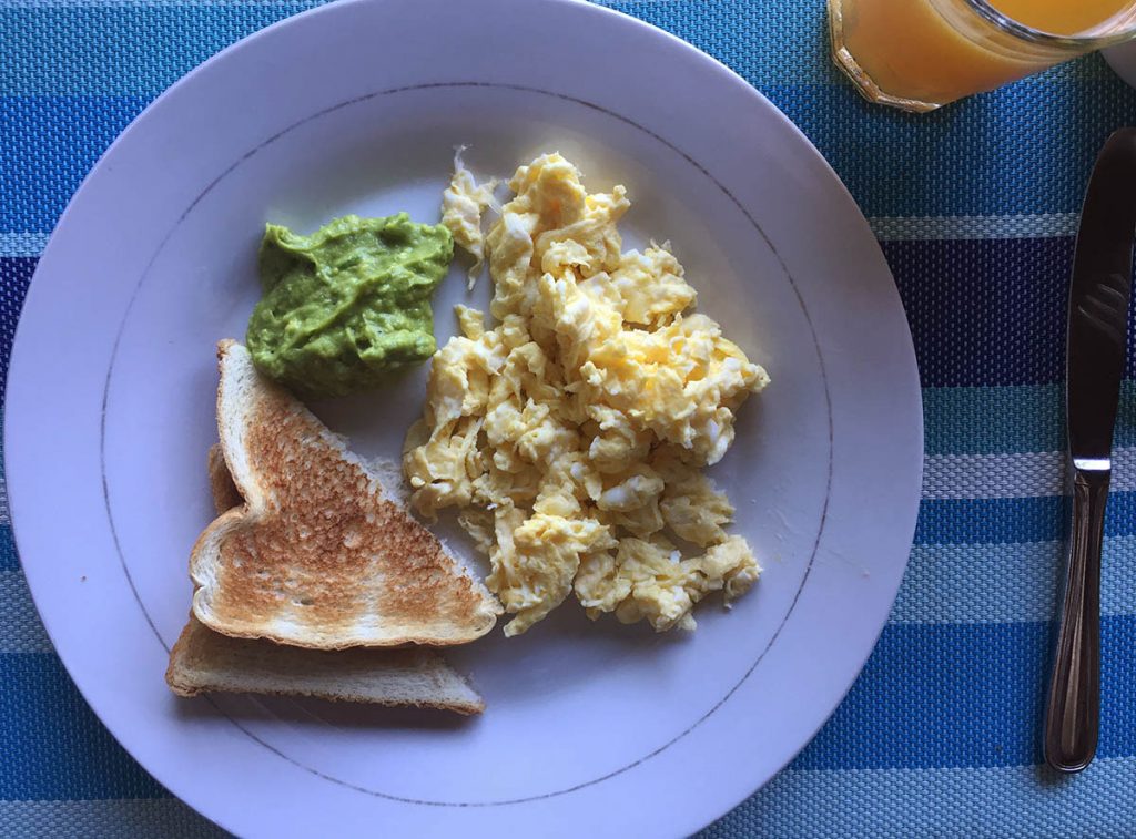Eggs Cooked to Order at Cocolobo Roatan