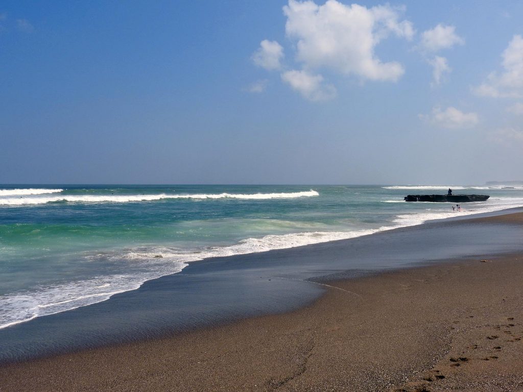 Canggu Beach in Bali, Indonesia