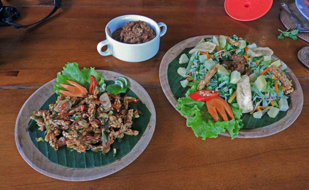 Vegetarian and Vegan Indonesian Food Prepared at an Ubud Cooking Class