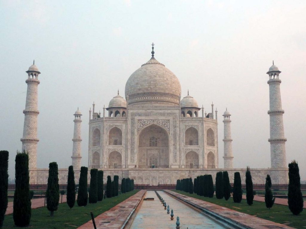 The Taj Mahal at Sunrise