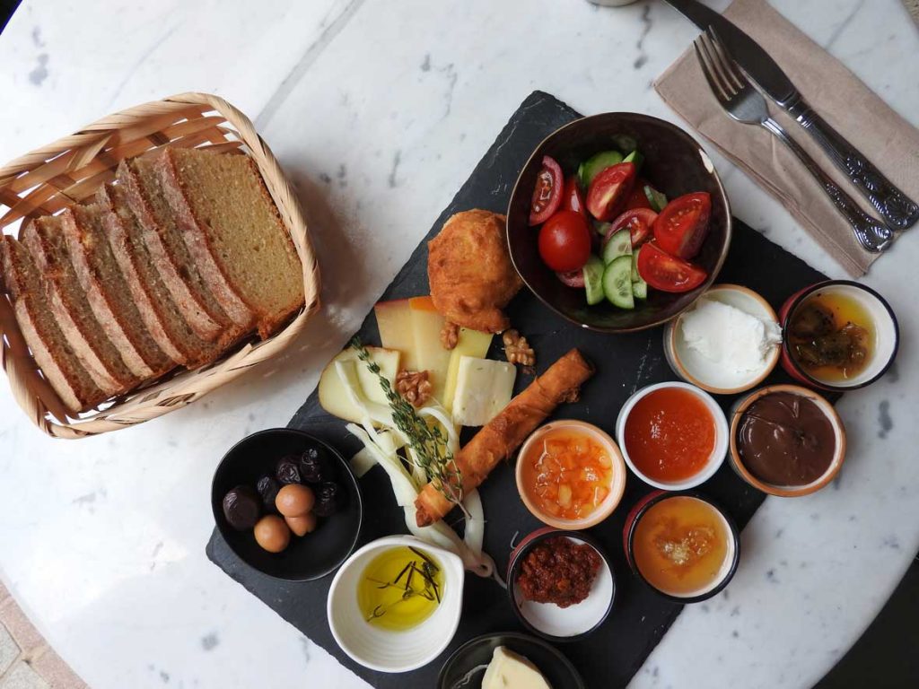 Brunch at Cooklife Balat in Fener Balat Istanbul Turkey