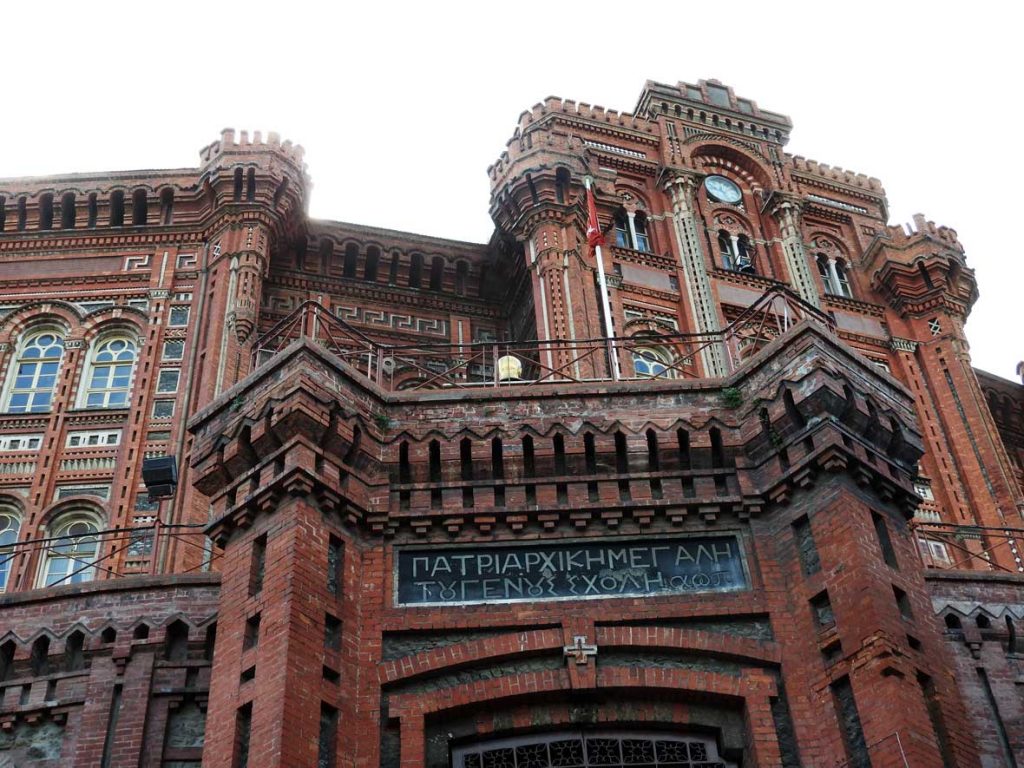 Phanar Greek Orthodox College in Fener Balat, Istanbul, Turkey