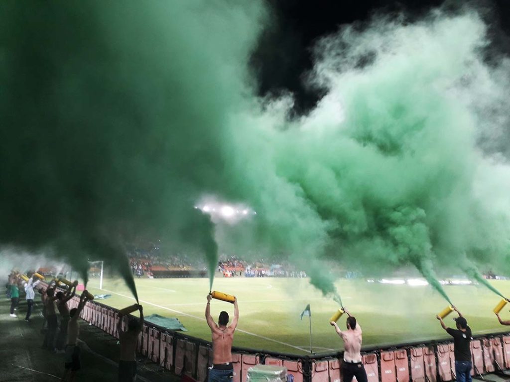 Football Game in Medellin Colombia