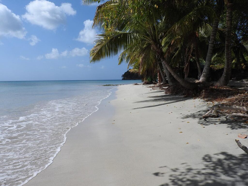 Beach in Providencia Colombia