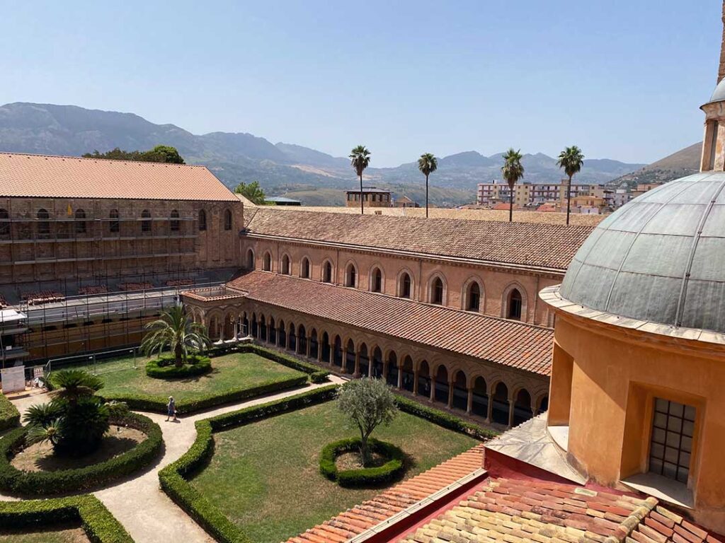 The Cloister at the Cathedral of Monreale