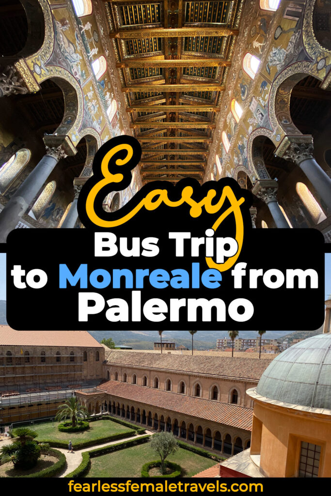 It's easy to take a day trip from Palermo to Monreale by bus. This guide explains exactly how to get there and what to expect when you arrive in Monreale, Sicily, Italy.