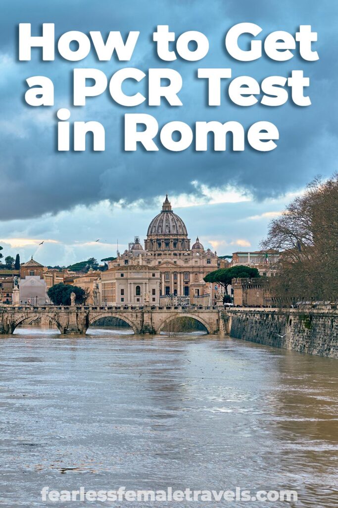 An easy guide to getting a PCR test in Rome, Italy. Use a free, English-language app to book your PCR test at a central lab in Roma.