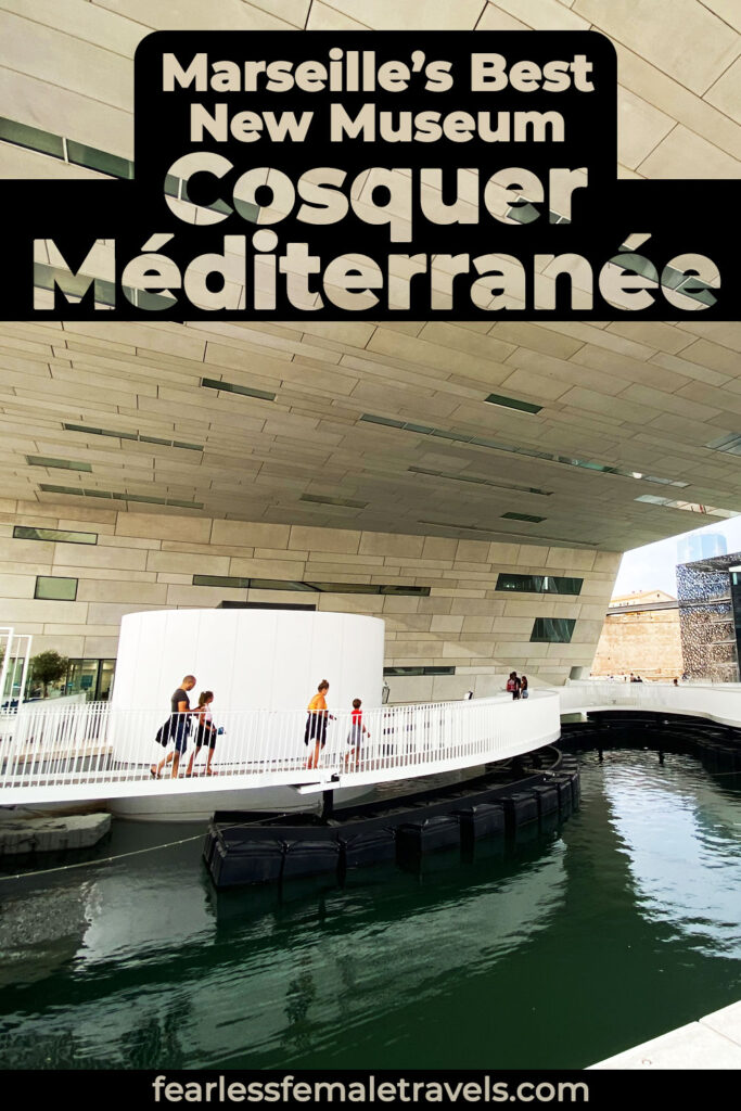 Cosquer Méditerranée Cave Museum Simulation Reconstruction in Vieux Port de Marseille France 