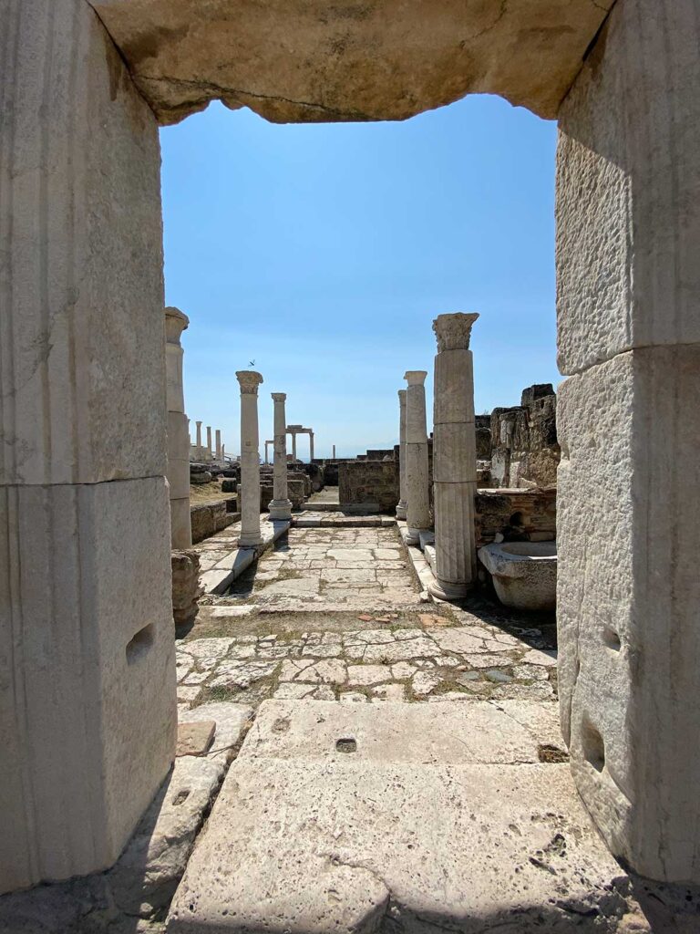 Laodikea Antik City Turkey Denizli Pamukkale