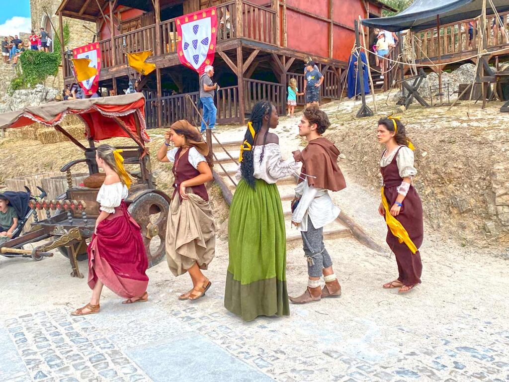 Obidos Medieval Festival Characters
