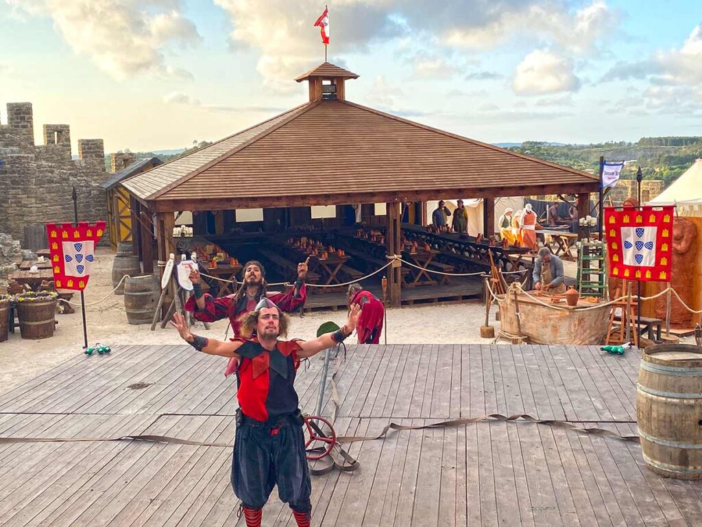 Comedy Show at the Obidos Medieval Market