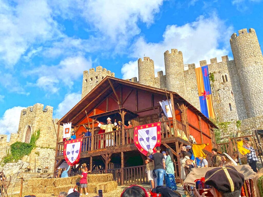 Opening Festivities at the Obidos Medieval Market and Festival