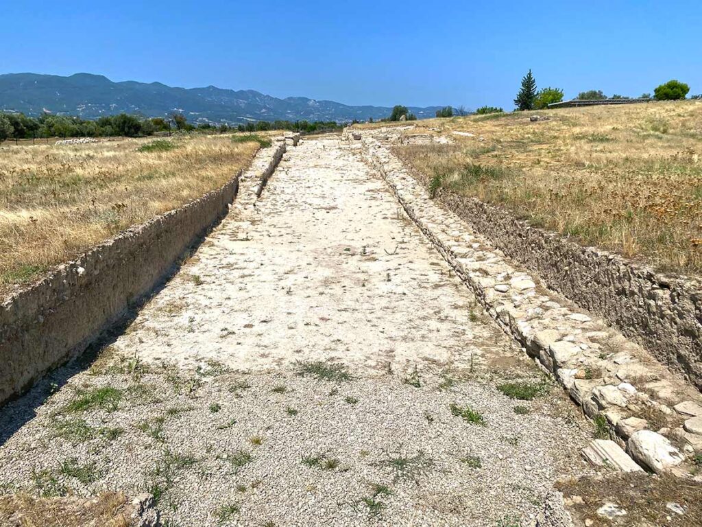 Streets of Tripolis Turkey