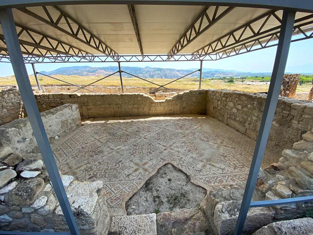 Ancient Houses at Tripolis Turkey