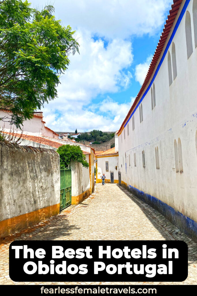 These are the best affordable and luxury hotels in Obidos, Portugal