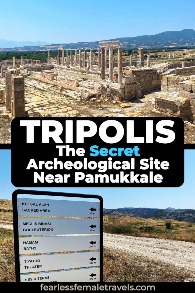 A Guide to Visiting Tripolis Ancient City Archeological Site in Turkey (Turkiye) Near Pamukkale and Hierapolis