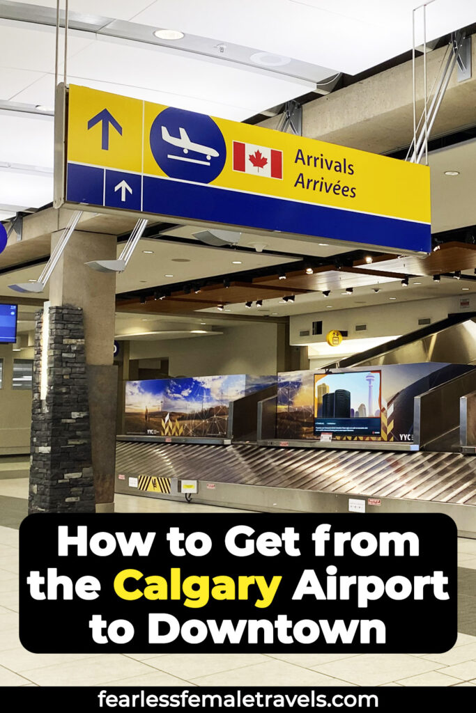 How to Get from the Calgary Airport to Downtown Calgary Alberta Canada