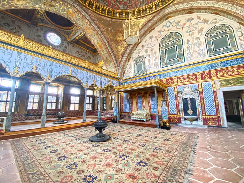 Imperial Court in the Topkapi Palace Harem Istanbul Turkiye