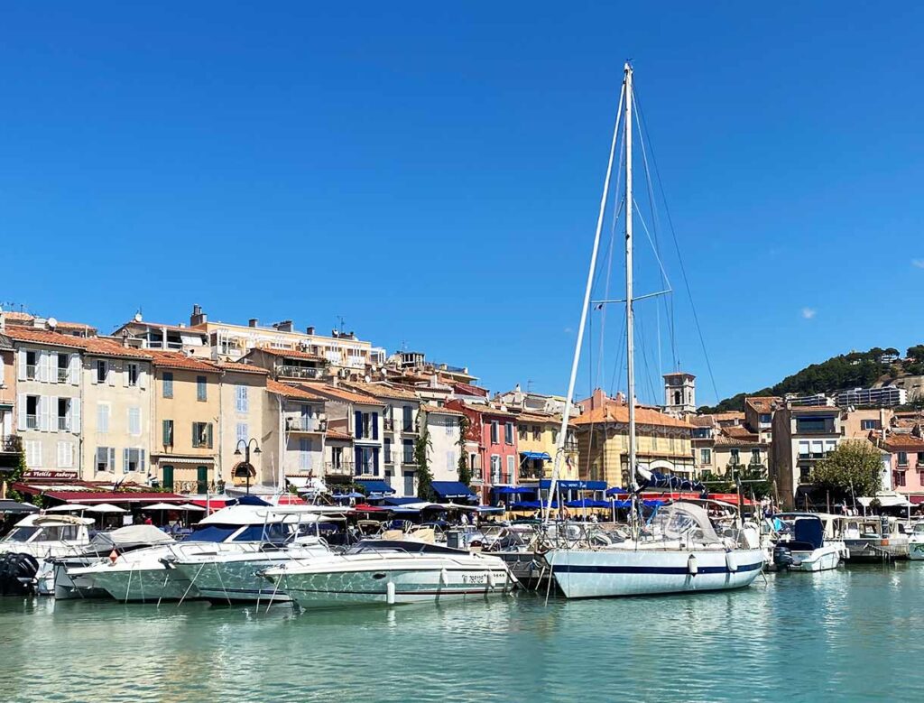 Harbour Where Cassis Boat Tours Depart for the Calanques
