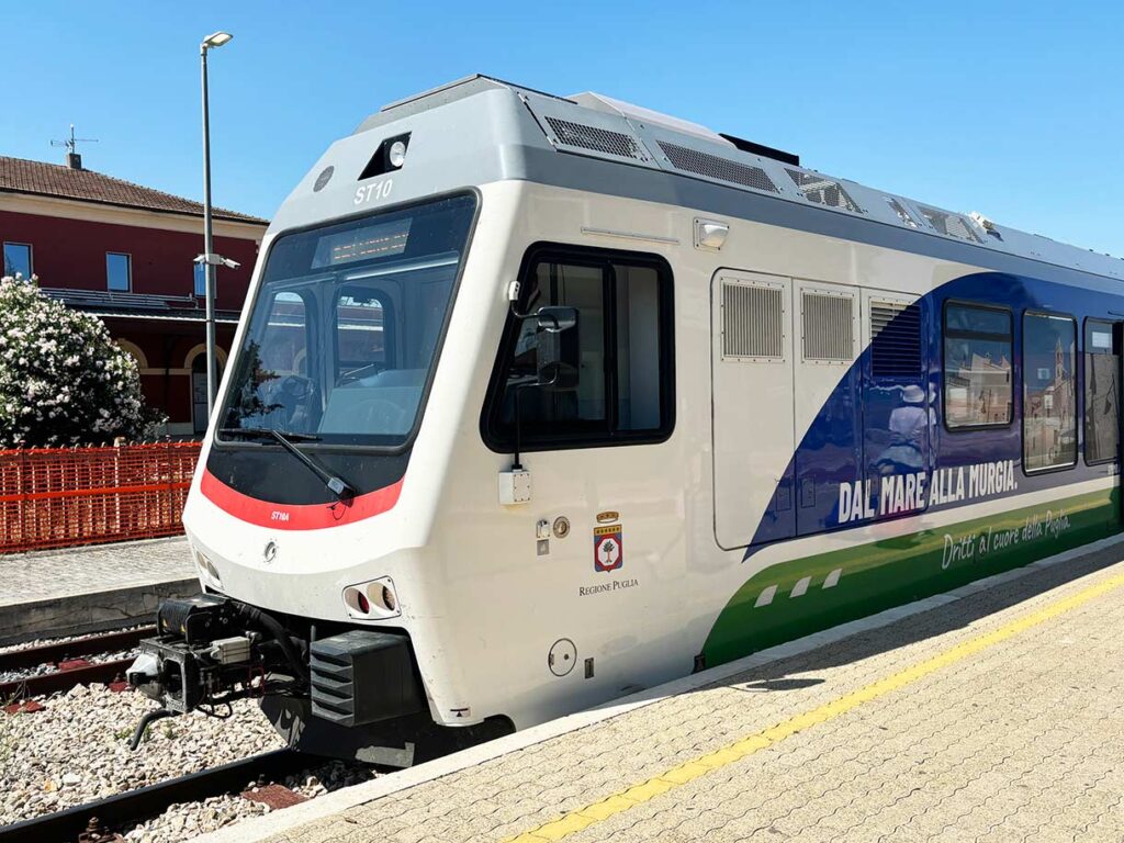 The Ferrovie Appulo Lucane Train to Matera from Bari