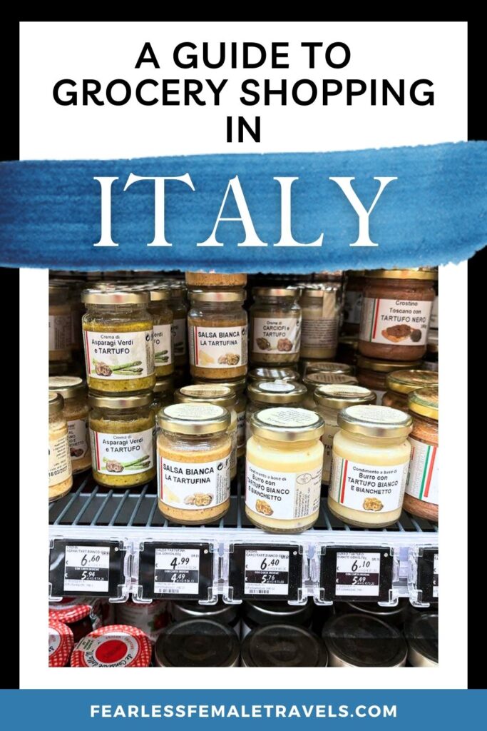 A Guide to Grocery Shopping in Italy
