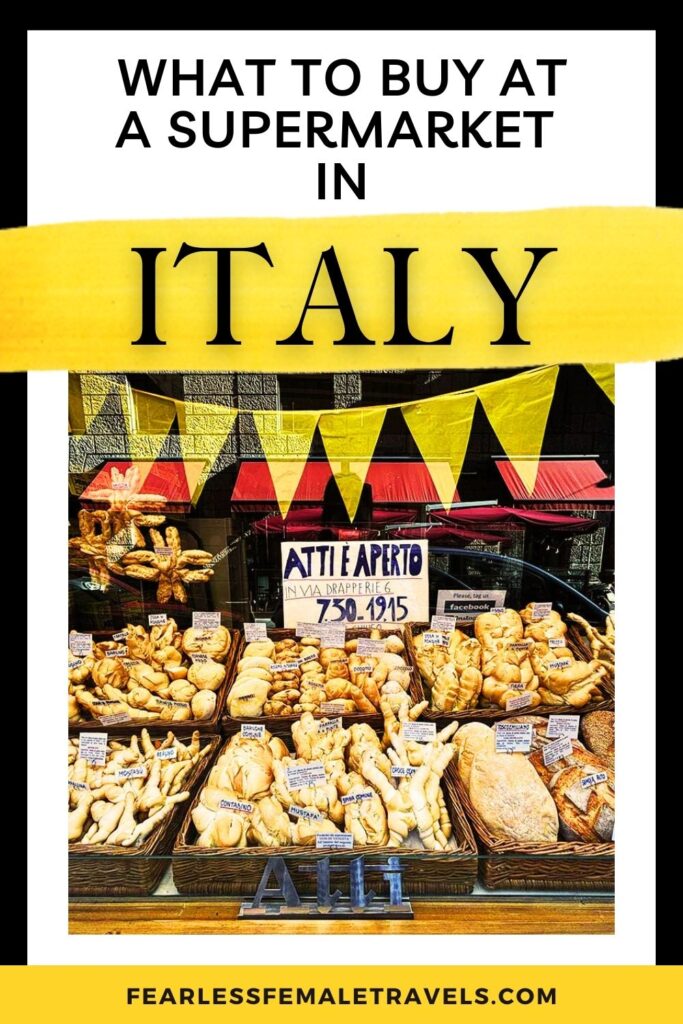 What to Buy at a Supermarket in Italy