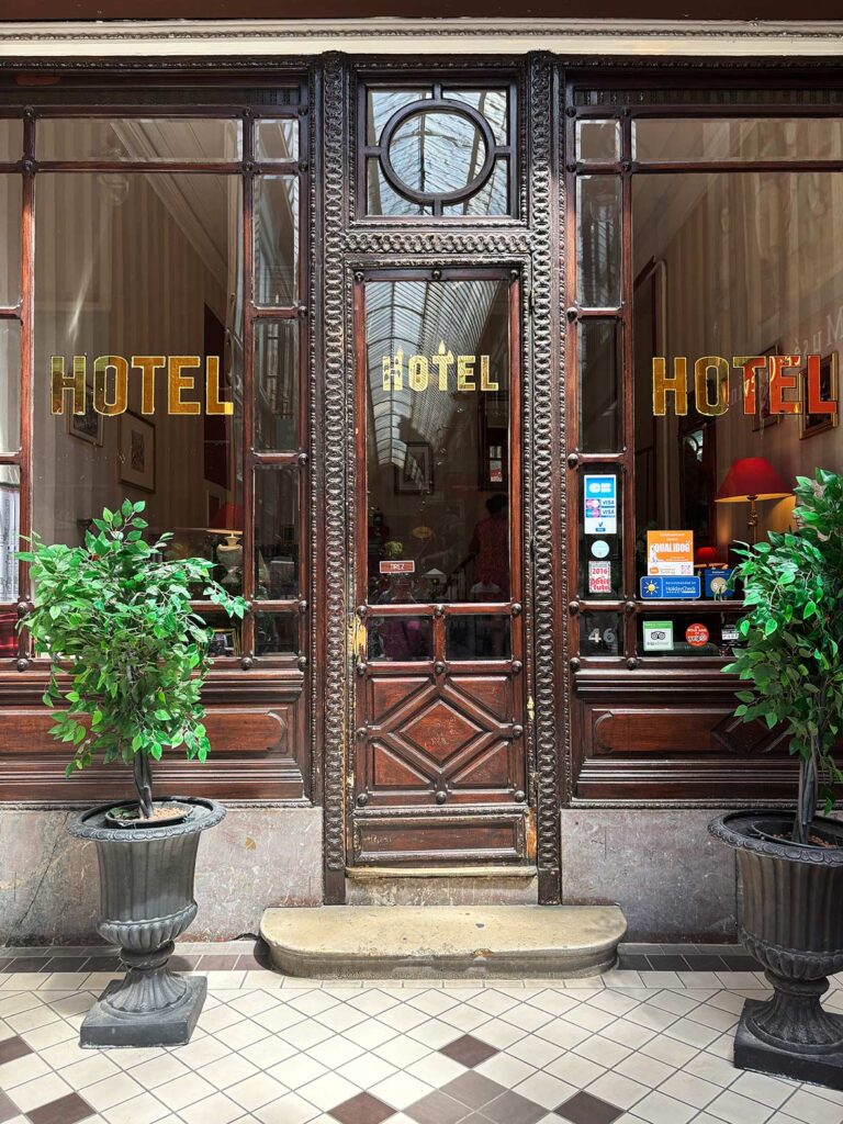 Hotel Chopin Paris France Passage Jouffroy