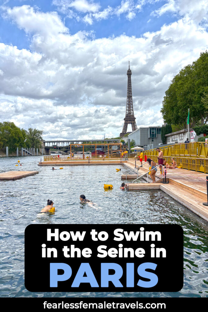 How to Swim in the Seine Under the Eiffel Tower in Paris, France