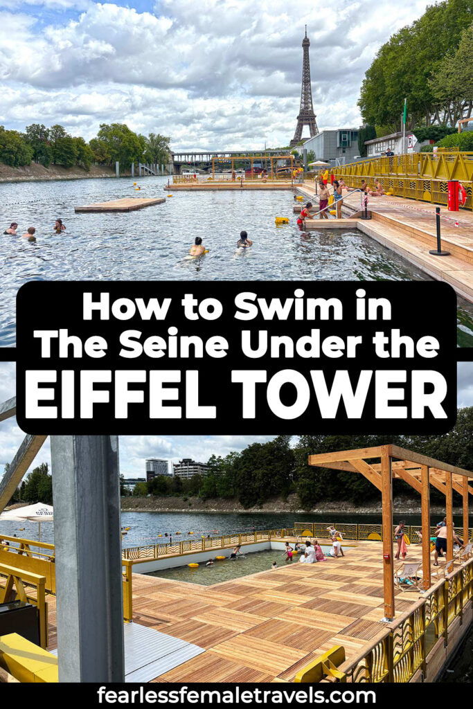 Yes, You Can Swim Under the Eiffel Tower in the Seine River in Paris France - Here's How!