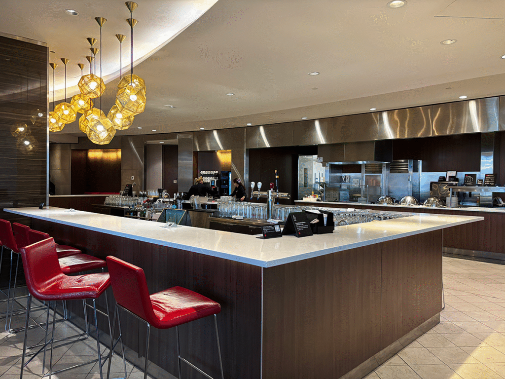 Bar Area at the Maple Leaf Lounge in Calgary