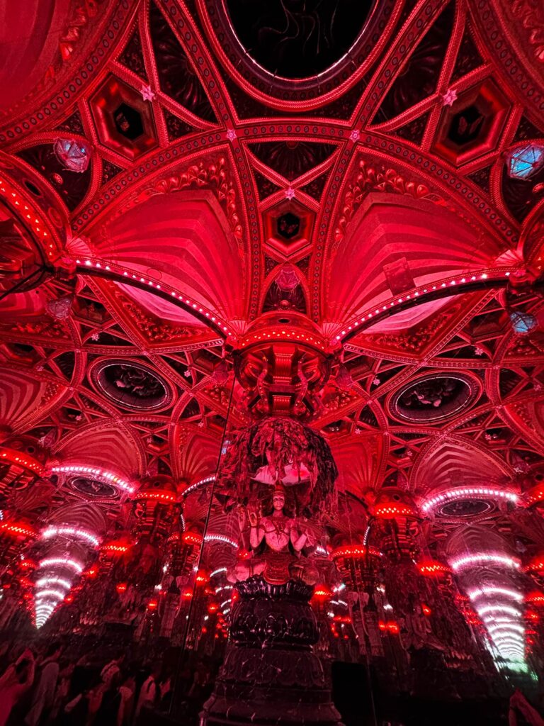Hall of Mirrors in the Grevin Museum in Paris