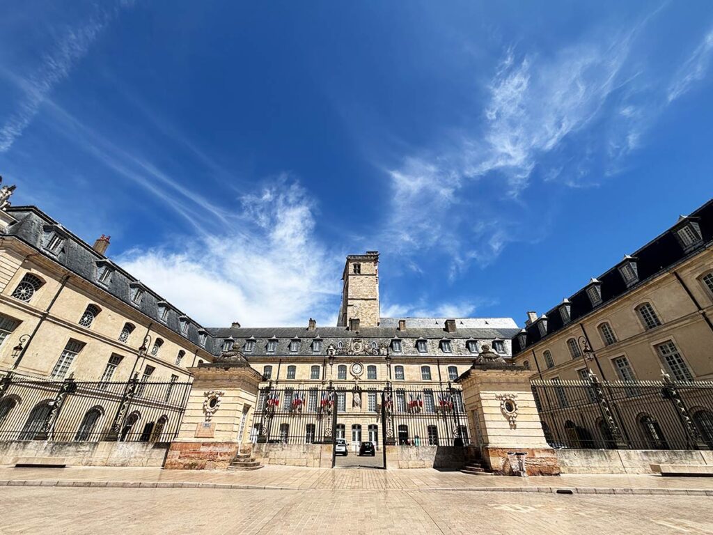 Palace of the Dukes of Burgundy in Dijon France
